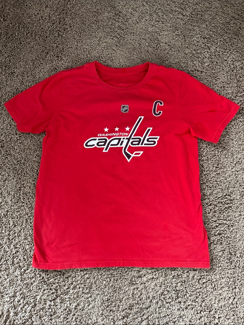 Kids Red Short-Sleeve Team Tee